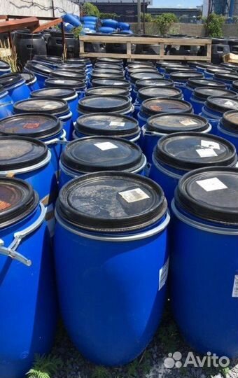 Бочки 120 литров с большой крышкой