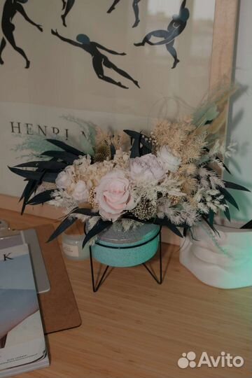 Композиция из сухоцветов