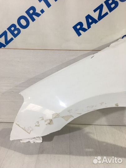 Крыло переднее левое nissan almera G15 1.6 мт седа