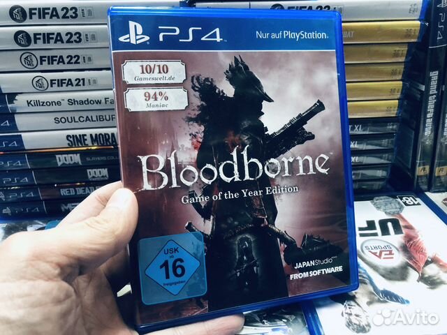 Bloodborne ps4 диск