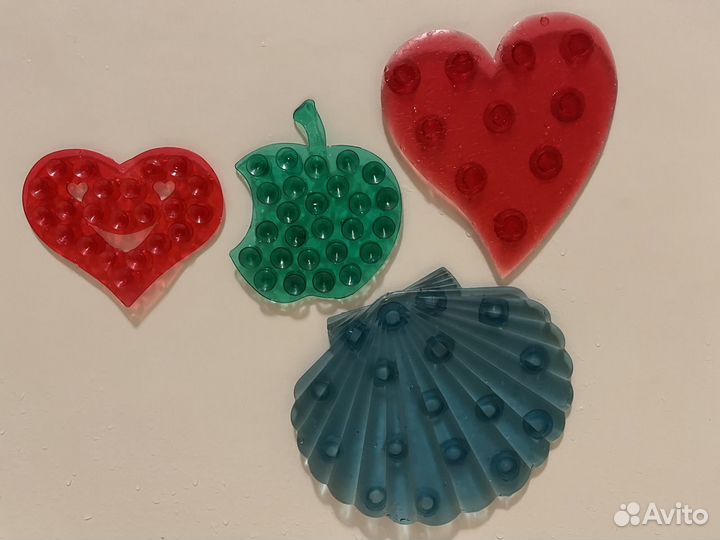 Мини-коврики для ванной (на липучках)