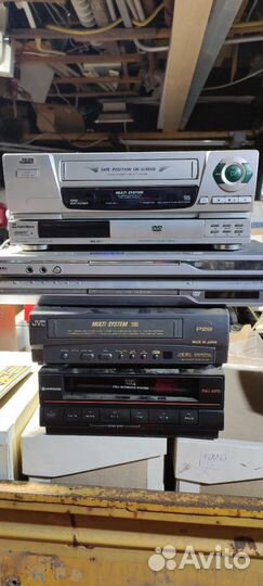 Видеомагнитофоны JVC dvd LG CyberHome