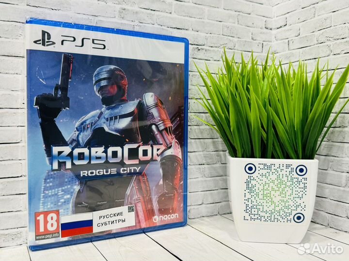 Robocop Rogue City PS5 (Новый диск)
