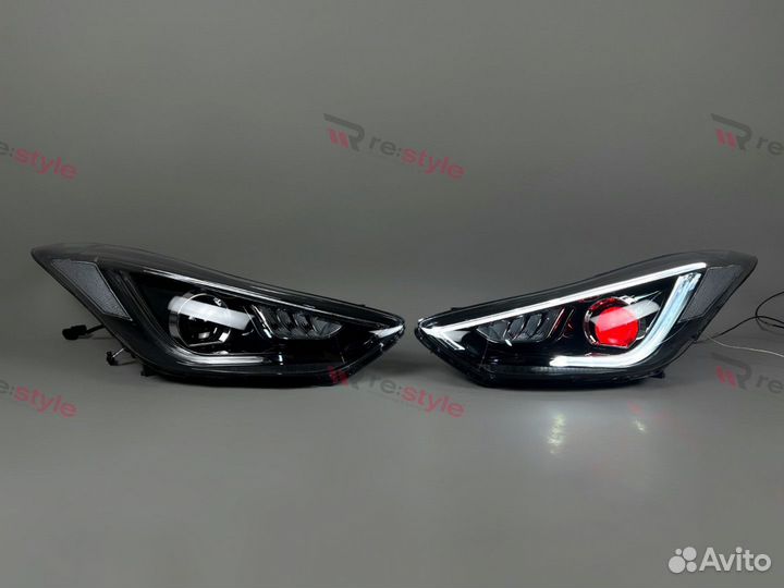 Фары Hyundai Elantra (MD) 10-16г LED Vland V2546