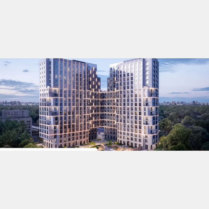 3-к. апартаменты, 49,7 м², 5/19 эт.