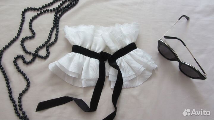 Шелковый воротник Stefanel