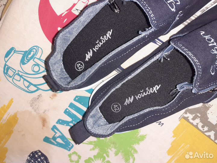 Новые Топсайдеры муж. лет.р.42