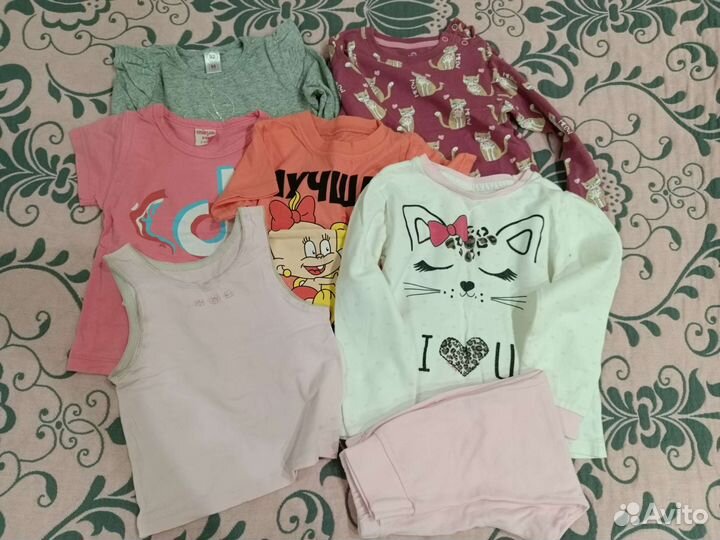 Вещи пакетом на девочку