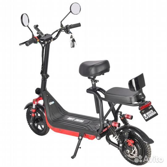 Электросамокат white siberia mini light 1200w