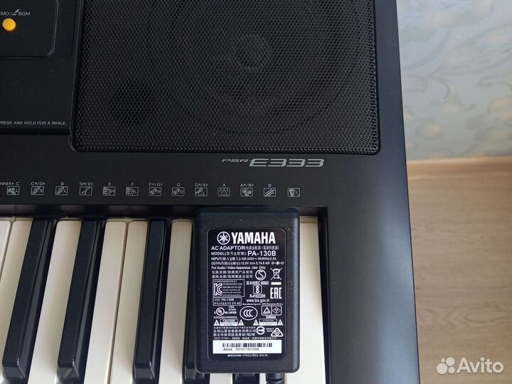 Синтезатор yamaha psr e333