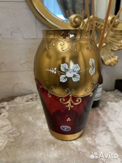 Ваза для цветов богемия