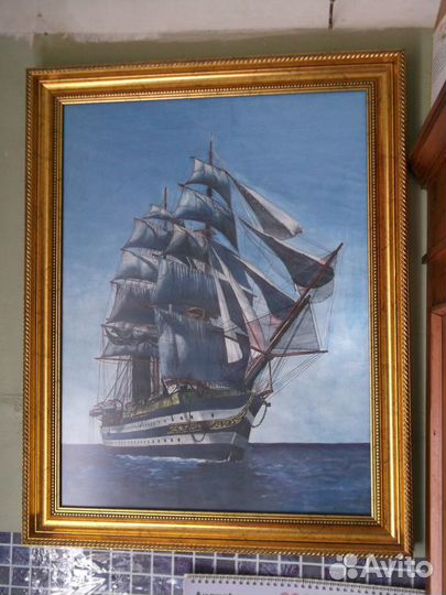 Интерьерная картина, рамка, багет