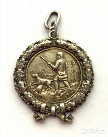 Жетон охотничий 84 проба