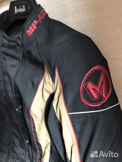 Мотокуртка текстильная женская