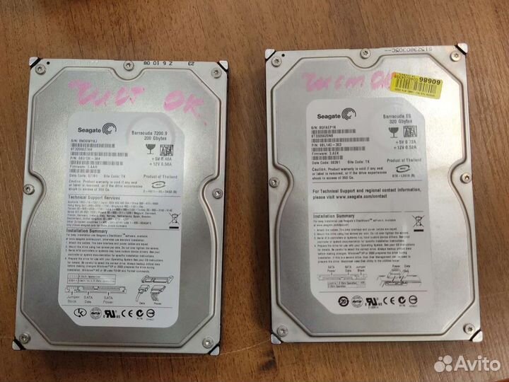 Продам жёсткий диск HDD SATA и IDE 2.5