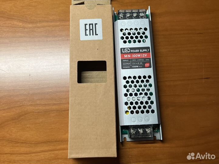 Блок питания Led 12V 100W power supply