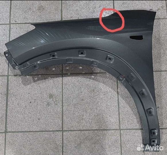 Крыло левое Hyundai Tucson 3