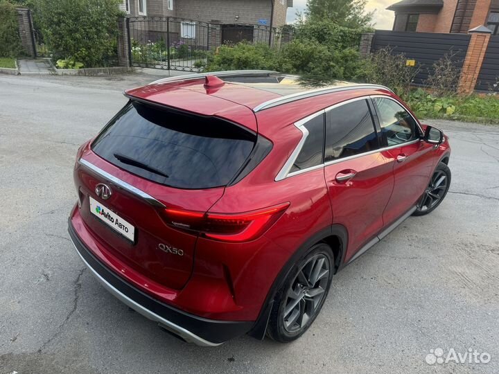 Infiniti QX50 2.0 CVT, 2018, 90 000 км