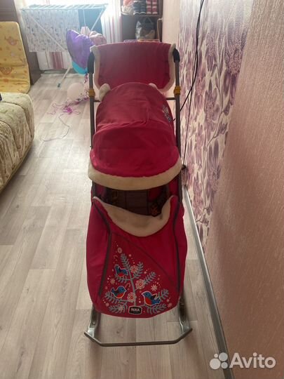 Коляска санки