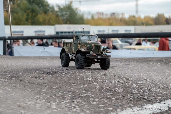 RC модель zil 157 лесник