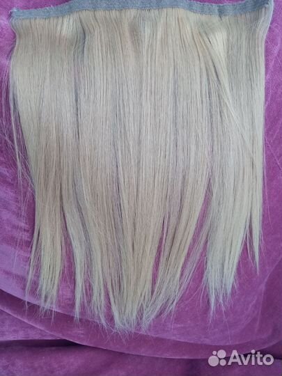 Волосы на тресах натуральные