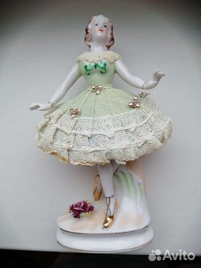 Фарфоровая статуэтка Германия танцовщица балерина