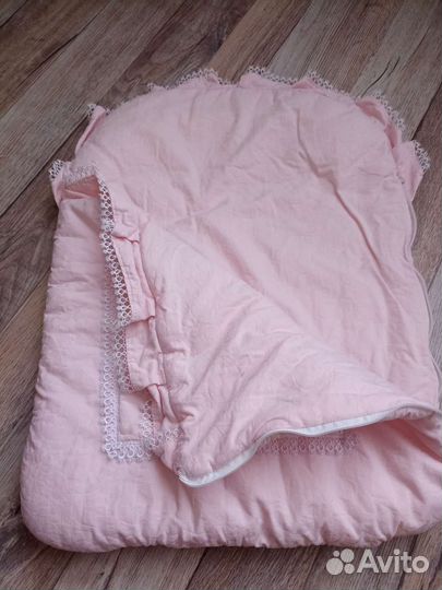 Конверт в коляску для девочки