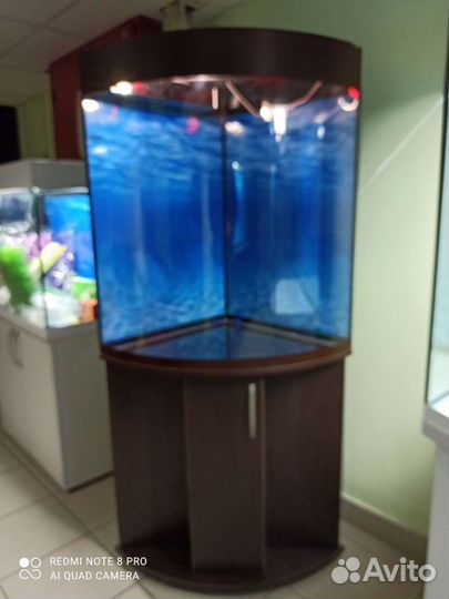 Аквариум180 свет биофильтр фон подставка