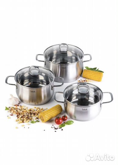 Набор посуды taller Бригг, 6 предметов