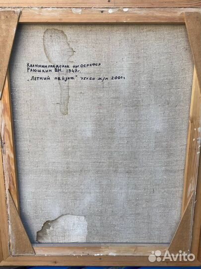 Картина Раюшкин В.Н. «Летний пейзаж»