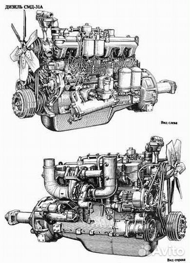 Двигатель смд 31