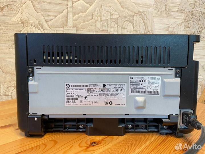 Принтер лазерный HP P1102W с Wi-Fi