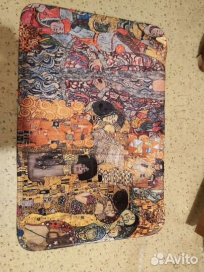 Густав Климт коврик для ванной новый