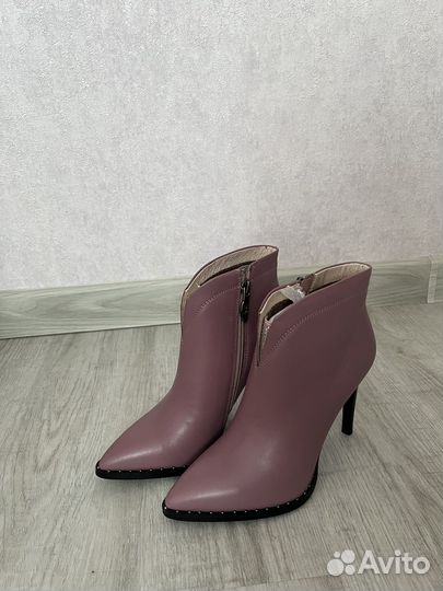Ботильоны натуральная кожа 35р