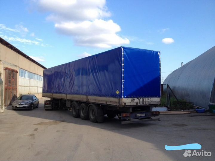 Штора, крыша, тент на полуприцеп