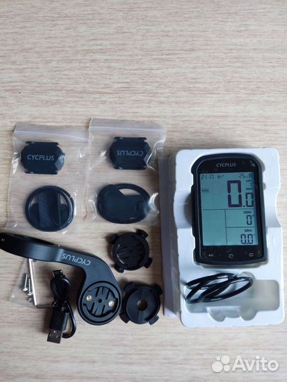 Велокомпьютер gps cycplis M1 каденса и скорости