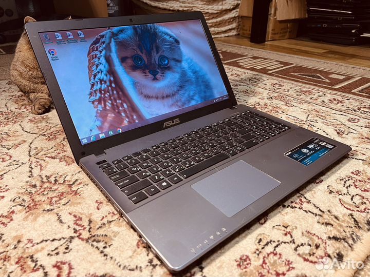 Бизнес Ноутбук Asus Intel/4гб/320гб Hdd