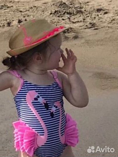 Купальник с фламинго 92/98