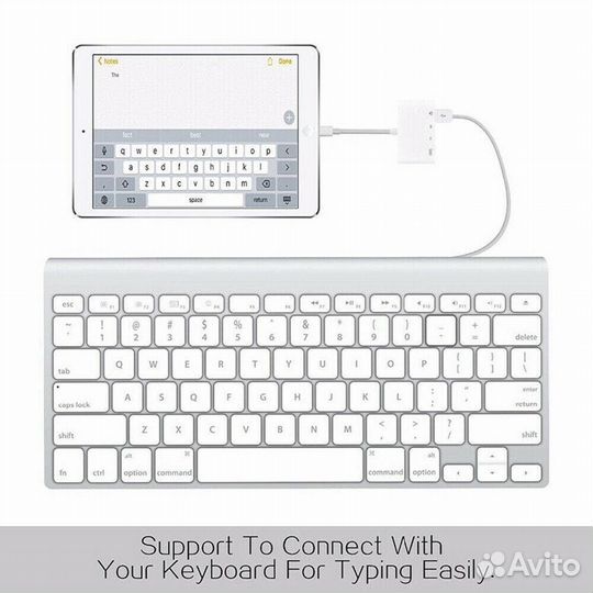 4в1 Lightning USB Camera Conn Kit iPhone iPad iPod