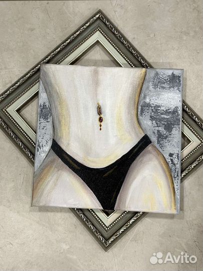 Интерьерные картины, акрил, (комплект из 3 шт)