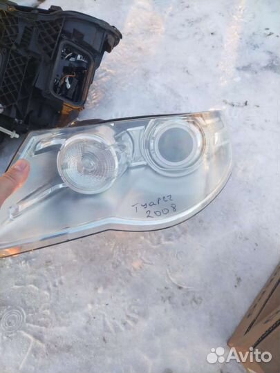 Фара volkswagen touareg