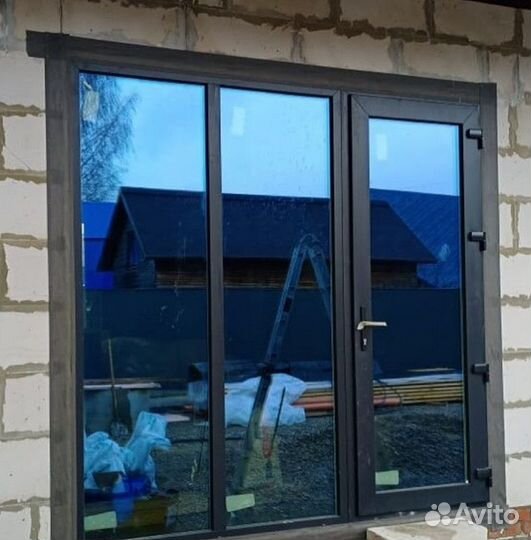 Окно с установкой