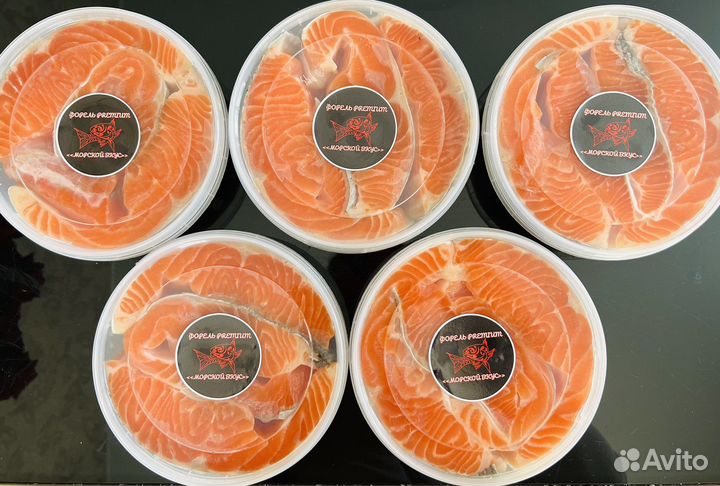 Семга слабосолленая (лосось)