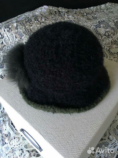 Панама шляпа шерсть-букле