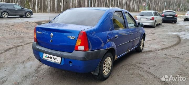 Renault Logan 1.6 МТ, 2007, 206 264 км