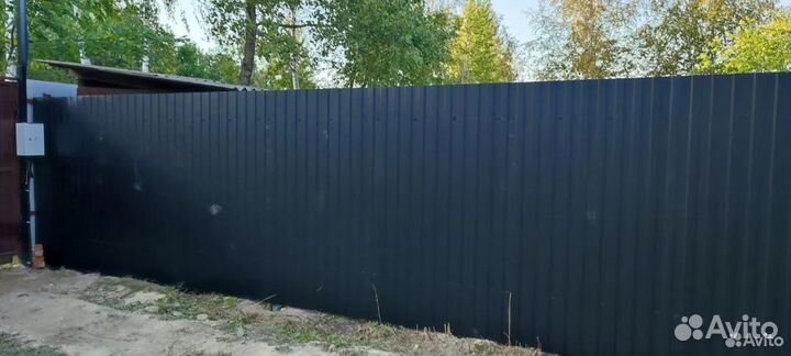 Установка заборов