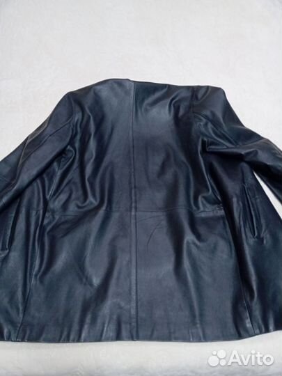 Мужской кожаный френч