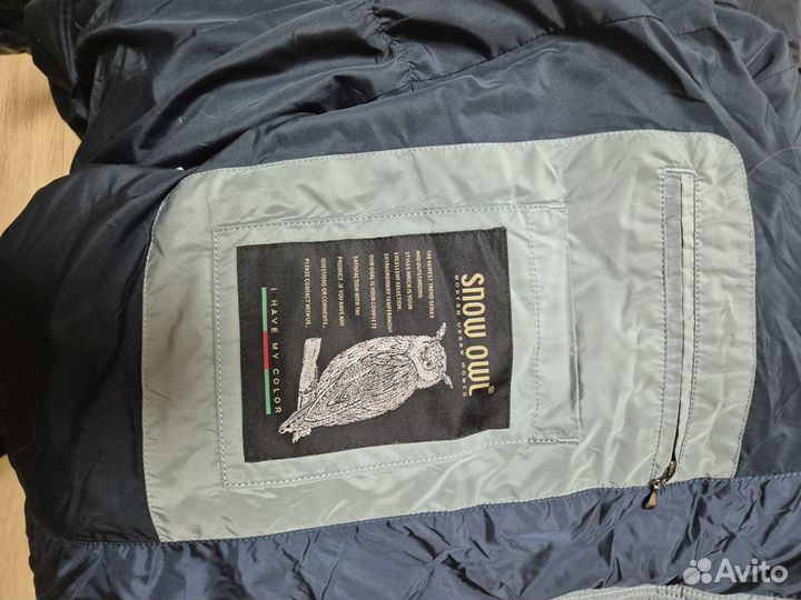 Пуховик женский экомех размер 48