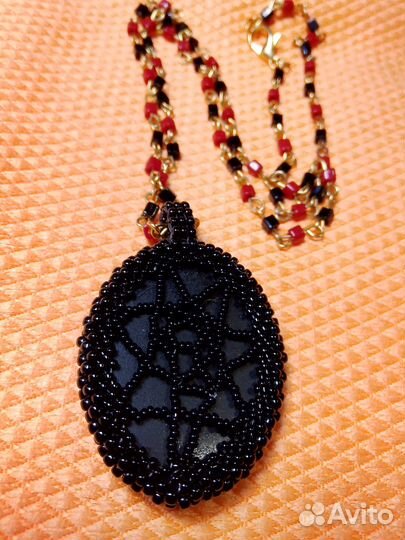 Набор из бисера и камеи