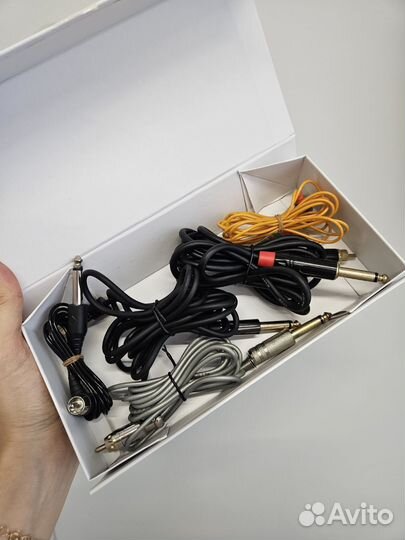 Педаль для тату машинки, клип корд rca